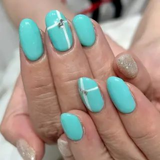 ネイル はあとねいる筑紫口店 Hitomiのネイルデザイン