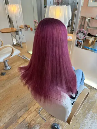 カラー 山本 瑠華のヘアスタイル