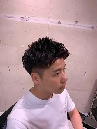ショート メンズ FRANKS BARBER and BEER CLUB所属・メンズカット 大畑公平のヘアスタイル