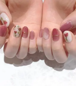 ネイル 會田 瑠衣のネイルデザイン