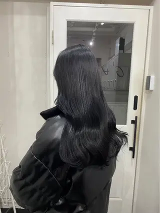 ロング カラー 🎀艶ハイトーン モテ髪🎀さや💜のヘアスタイル