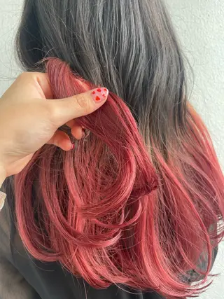 セミロング 🍒桜井 優華🍒のヘアスタイル