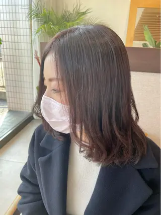 ミディアム 高木 櫻のヘアスタイル
