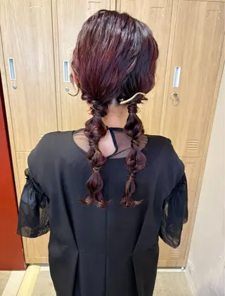 ロング LOREN＋透明感 オリーブhirokoのヘアスタイル