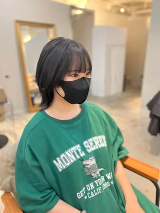 ショート 目を惹く艶髪/髪質 改善カラー🤎ぐっちのヘアスタイル