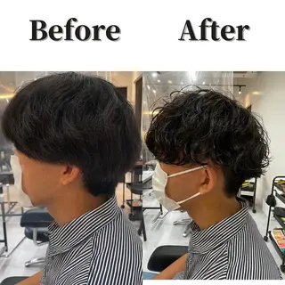 ショート 髪質改善× ハイライト溝江のヘアスタイル