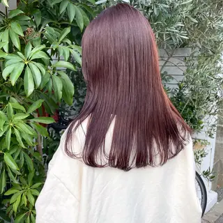 セミロング カラー 松田 卓也のヘアスタイル