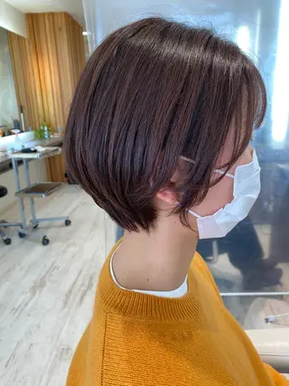 ショート カラー ショート/ボブ🌿 大野ちかのヘアスタイル