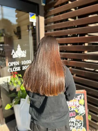 ロング 篠田 蒼のヘアスタイル