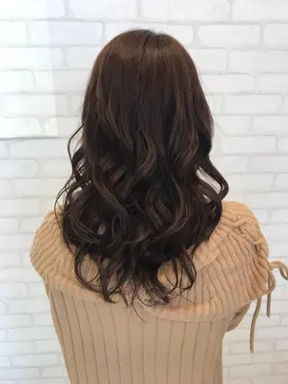 ロング カラー 中川 拓弥のヘアスタイル