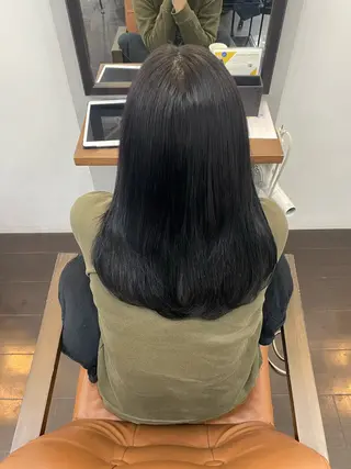 ロング カラー ヘアアレンジ 🍒ᩚ名駅/艶髪 縮毛矯正/あゆ🍒ᩚのヘアスタイル