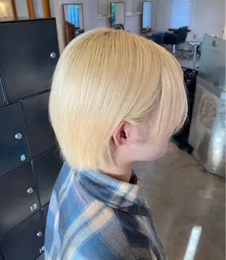 カラー 中矢 みつはのヘアスタイル