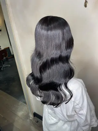 ロング カラー 泉 堅也のヘアスタイル