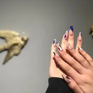 ネイル 🦋ネイルサロン ブラン🌈ゆりのネイルデザイン