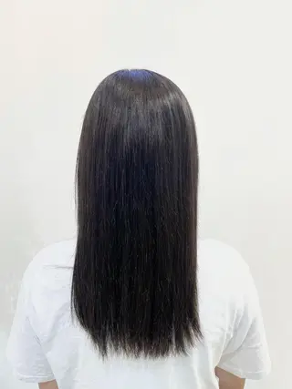 ロング 髪質改善カラー🤍 エクステ✨君島由実子のヘアスタイル