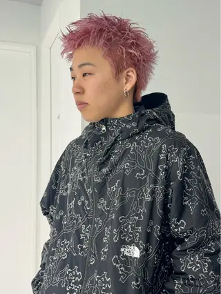 ショート カラー パーマ メンズ 吉祥寺/個性派/ kazuha🩰のヘアスタイル