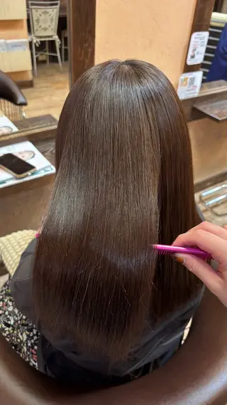 セミロング ブリーチカラー🎀 Himariのヘアスタイル