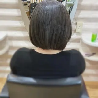ミディアム カラー カラーダメージが艶々 『ケア特化店』KONのヘアスタイル