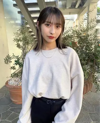 ショート カラー 🎀優姫 🎀 韓国レイヤーのヘアスタイル