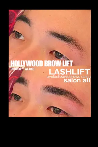 メンズ アイブロウ salon all所属・salon allのマツエク・マツパデザイン