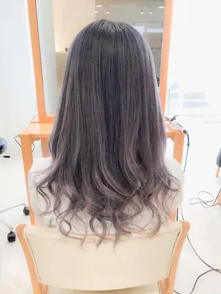 ロング カラー Days 透明感カラーのヘアスタイル