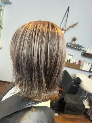 ミディアム カラー 原宿サロン代表 デザインカラー伊藤卓のヘアスタイル