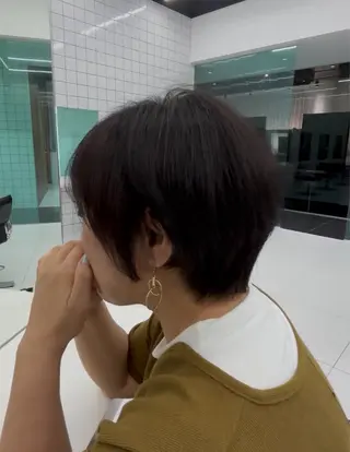 ショート カラー miyu’s渋谷所属・高崎 堅心のヘアスタイル