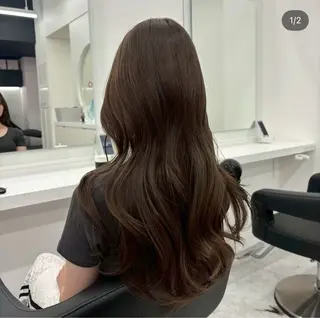 カラー 🥂大人上品styl e🥂nozomiのヘアスタイル