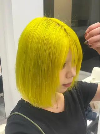 カラー ハイトーン/髪質改善 🩶SUZUKA🩶のヘアスタイル