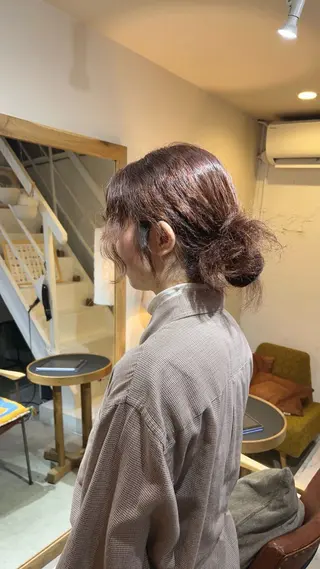ロング カラー 相庭 恋のヘアスタイル