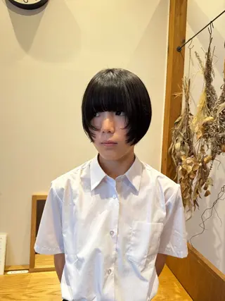 ショート パーマ ENIF　大島 芽生のヘアスタイル