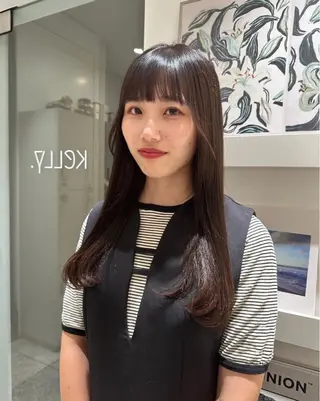 セミロング カラー 🫶MIYAZATO RAN🫶のヘアスタイル