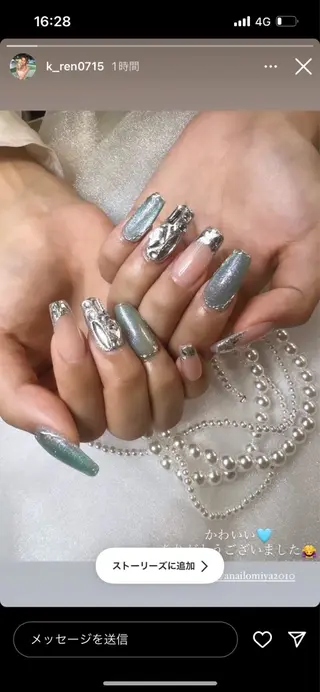 ネイル 星 亜也加のネイルデザイン