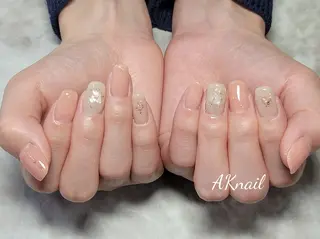ネイル ネイル&巻き爪サロン 　AKnailのネイルデザイン