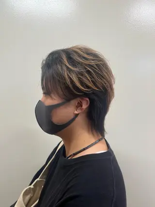 ショート メンズ 韓国風メンズ/毛流れ ヘアなら須田龍世のヘアスタイル