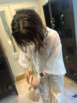 ミディアム SIKI yuuna レイヤーカット🪽のヘアスタイル