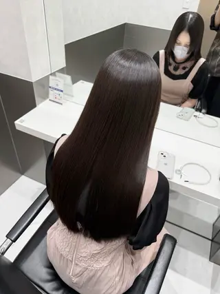 ロング 髪質改善/縮毛矯正 あお🫧のヘアスタイル