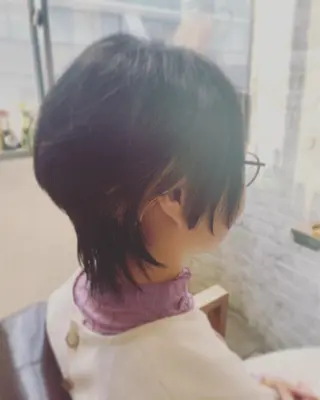 ショート カラー パーマ Calenda/ パーソナル美髪サロンのヘアスタイル