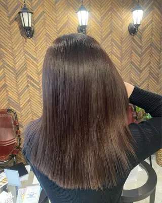 ロング カラー tocca 💜石田愛結💜のヘアスタイル