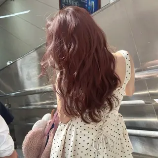 セミロング カラー The Path ARENのヘアスタイル