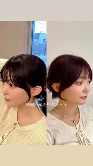 ロング 🕊️小顔カット 暖色系🍒/偉楓のヘアスタイル