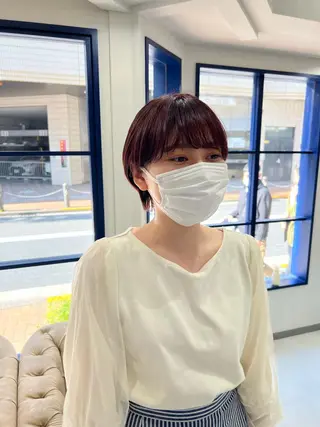 ショート 村山 豪歩のヘアスタイル