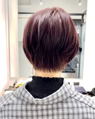 ショート カラー SALOWIN 横浜 8F所属・ショートヘア、ボブ こやさん　コヤマのヘアスタイル