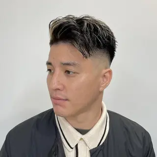 ショート カラー パーマ メンズ ヘアアレンジ キッズ ネイル アイブロウ マツエク・マツパ メンズ専門/パーマ/ フェード/みづきのヘアスタイル