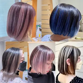 ミディアム カラー メンズ RUBEUS【ルベウス】所属・✨艶々カラー🎨 杉本賢人のヘアスタイル