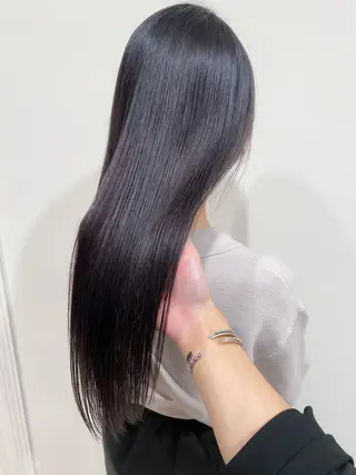 ロング y.s.h所属・ハイトーンカラー🌈 メンズパーマ鈴木康平のヘアスタイル