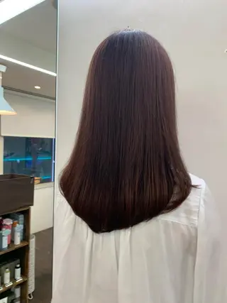 ロング GO TODAY シェアサロン 銀座Arc店所属・デジタルパーマ🫧 韓国風ヘア🫧サクラのヘアスタイル