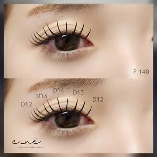 マツエク・マツパ mina eyelashのマツエク・マツパデザイン