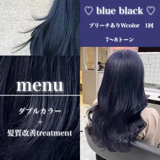 カラー 💙ハイトーン韓国風 色白ヘア💙manaのヘアスタイル