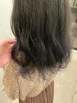 セミロング カラー 🌟縮毛矯正/ 髪質改善/髙橋🌟のヘアスタイル